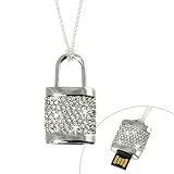 SilberDream USB Speicher Stick 4GB Schloss incl Silberkette 90cm AV129 415mvEzipAL. SL160 SilberDream USB Speicher Stick 4GB Schloss incl Silberkette 90cm AV129