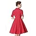 Heroecol® 50s 60s Vintage Retro Short Sleeve Swing Rockabilly Dress