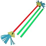 Kids Lunastix - Red with Green handles