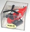 Pull Back Mini Gear from Wind-Up Collections, Pull Back Red Rescue Helicopter (1 Each)