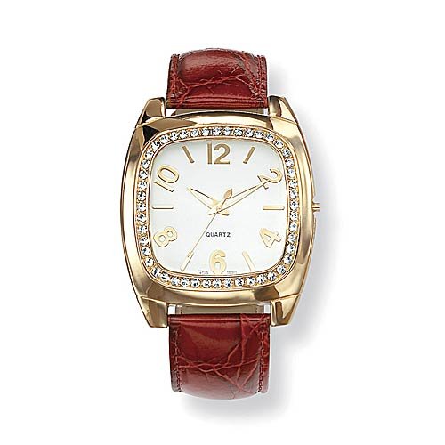 Palm Beach Jewelry Watches, Crystal Bezel Watch 7', Womens Watches, Womens Palm Beach Jewelry Watches
