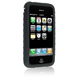 Black Silicone Skin Case for Apple 3G iPhone