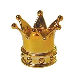 Trick Tops Crown Valve Caps pr. Gold