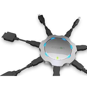 Callpod Chargepod Bundle Pack with 6 Adapters (Silver)