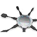 Callpod Chargepod Bundle Pack with 6 Adapters (Silver)
