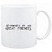 Mug White " OWNED BY Great Pyrenees " Dogs
