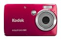 Kodak EasyShare Mini M200 10 MP Digital Camera with 3x Optical Zoom and 2.5-Inch LCD - Red
