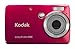 Kodak EasyShare Mini M200 10 MP Digital Camera with 3x Optical Zoom and 2.5-Inch LCD - Red