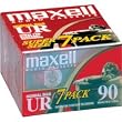 MAXELL 90 MIN NORMAL BIAS AUDIO CASS - 7 PK