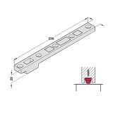 HAFELE ハーフェレ ボトムピボット 7421N 亜鉛メッキ 932.00.402