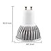 Elinkume GU10-LED 6500k Spotlight Bulbs - 5W 500lumen 110V 3000K 120 Degree Beam Angle 10 Pack
