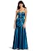 Jump Juniors Red Carpet Bling Gown, Peacok, 3/4