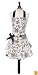 Jessie Steele Josephine Bib Apron, Café Toile