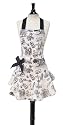 Jessie Steele Josephine Bib Apron, Caf&eacute; Toile