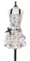 Jessie Steele Bib Josephine Caf� Toile Apron