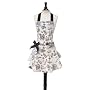 Jessie Steele Josephine Bib Apron, Caf� Toile