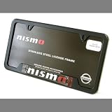 Nissan NISMO Logo Black License Frame