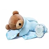 Prince Lionheart Original Slumber Bear with Silkie Blanket - Blue