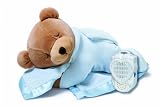 Prince Lionheart Original Slumber Bear with Silkie Blanket - Blue
