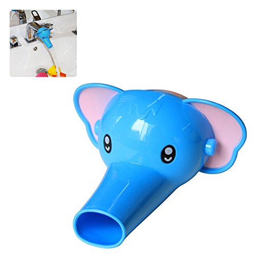 Cartoon Faucet Extender,BabeMall® Thanksgiving Toys for Kids Christmas Gifts Toy 2016 Faucet Extender for boys girls Toddlers Kids Baby(Blue Elephant)