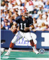 Signed Bledsoe, Drew (Buffalo Bills) 8x10 Photo