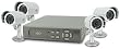 SVAT CLEARVU2 Do-It-Yourself Compact DVR Security System with 4 Hi-Res Indoor/Outdoor Night Vision CCD Surveillance Cameras