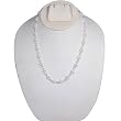 Sterling Silver Jewelry Necklace Earring and Bracelet Set (snklcs116)