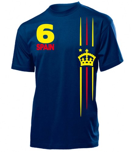 FUSSBALL EM 2016 – SPANIEN FANSHIRT 3211(H-N) Gr. XXL