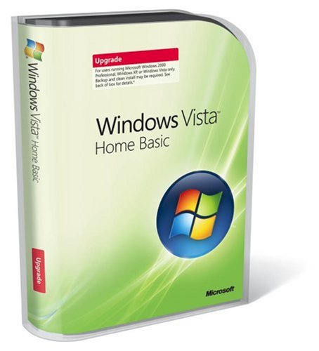Buy Now at Amazon.com: Microsoft Windows Vista Home Basic UPGRADE [DVD] [OLD VERSION]