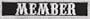 SOA sw, MEMBER Namensschild Rangabzeichen Motorad Kutte Patch Aufn�her