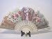 SPANISH Religous CLASSICAL FAN - San Lazaro, Santa Barbara, Yemaya, Santa Barbara, White