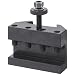 Dorian Tool QITPN-1 Square Shank Chromium Molybdenum Alloy Steel Quick Change Turning and Facing Toolholder for QITP35N Quadra Indexing Quick Change Tool Post, 3/4" - 1" Tool Capacity, 3-3/4" Width, 1-47/64" Height