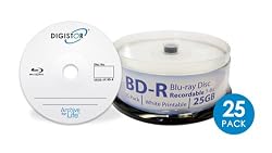 DIGISTOR 25GB 6X BD-R Media (25 pack)