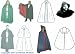 Cape Collection Pattern Suitable to Make Renaissance - Colonial - Victorian - Edwardian Capes and Cloaks