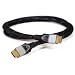 SureConnect Advanced TSC-HDMI-ADV-4 HDMI Cable with Purple LED (Black, 4 Feet)