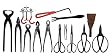 14-pc Bonsai Tool Set Carbon Steel