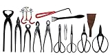 14-pc Bonsai Tool Set Carbon Steel