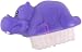 Hippo Hippopotamus Adorable Child Toddler Nail Brush (all plastic)