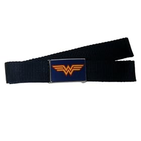 Wonder Woman Blue Logo Web Belt