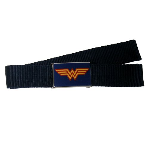  Wonder Woman Blue Logo Web Belt