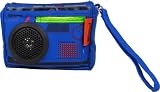 Loop NYC Audio Couture Deep Blue Walkman Radio Clutch with Speaker
