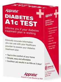 HealthPersonalCare: Appraise Hemoglobin A1C Home Test Kit