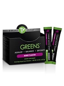 It Works! Greens on the Go, 30 Count - Berry Flavor