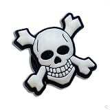 Skull - style your crocs shoe charm #1281, Clogs stickers | fun Clips