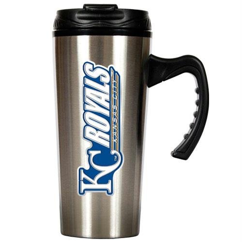 MLB Kansas City Royals 16-Ounce Stainless Steel Travel Mug