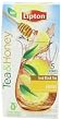 Lipton Iced Black Tea Mix Pitcher Packets, Tea and Honey, Lemon, 6-Count (Pack of 12)