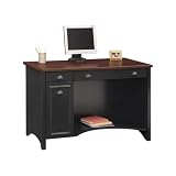 Stanford Computer Desk- Antique Black