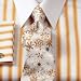Textured Deco Floral Silk Tie