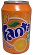 Fanta Orange, .33L Can