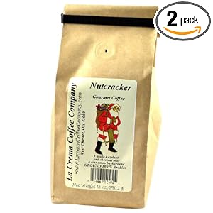 La Crema Coffee Old Santa, Nutcracker, 12-Ounce Packages (Pack of 2)